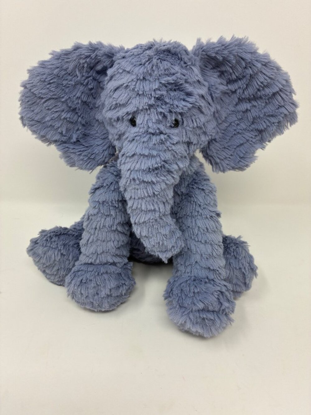 Jellycat Bashful Blue Elephant Plush 12" Medium Stuffed Animal Lovey London